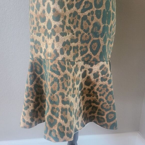 Jijil Leopard Sweatshirt Dress size 4 40 IT S NEW - Picture 3 of 8